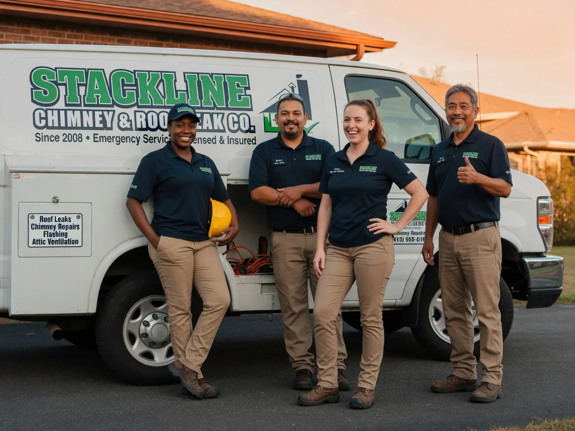 Chimney flashing repair company in Junction City, KS